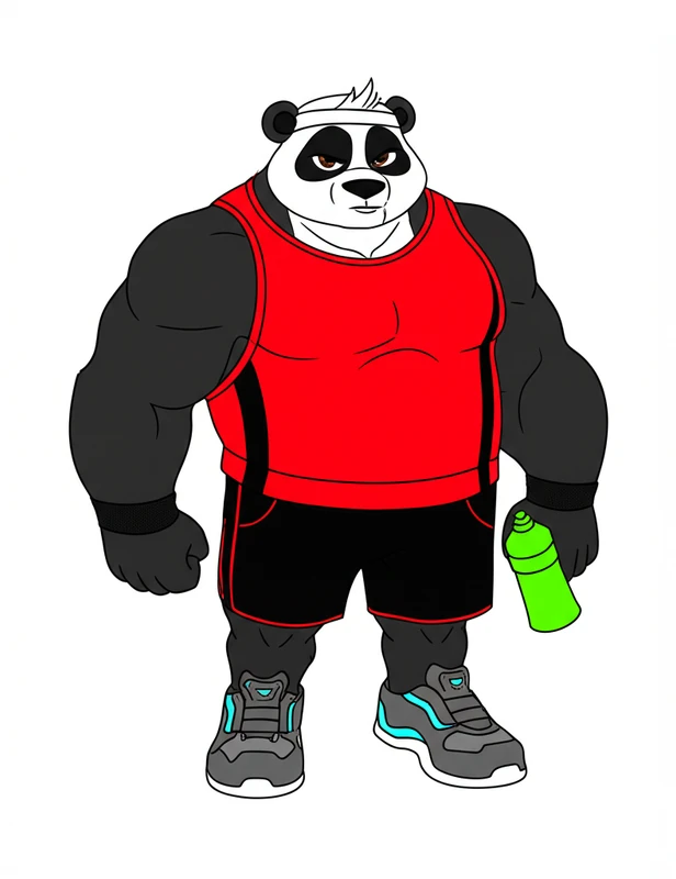 Pandamon the Power Panda