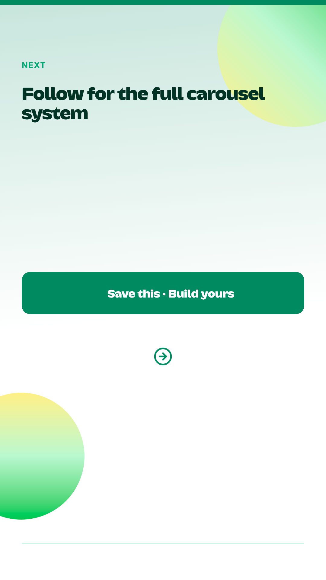Closing CTA with Action Button — Quiet Ledger carousel template preview