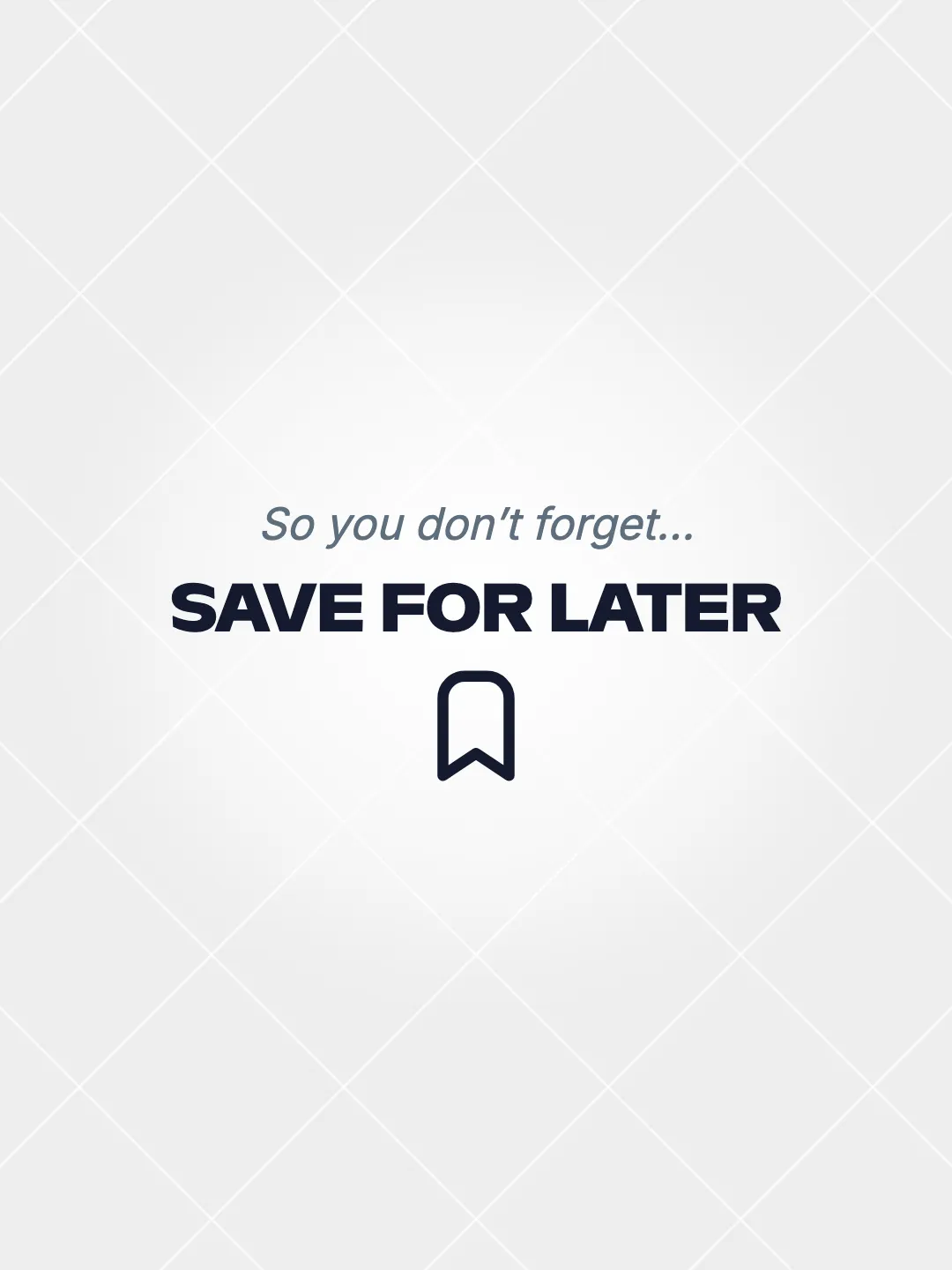 Bookmark Save Close carousel template preview
