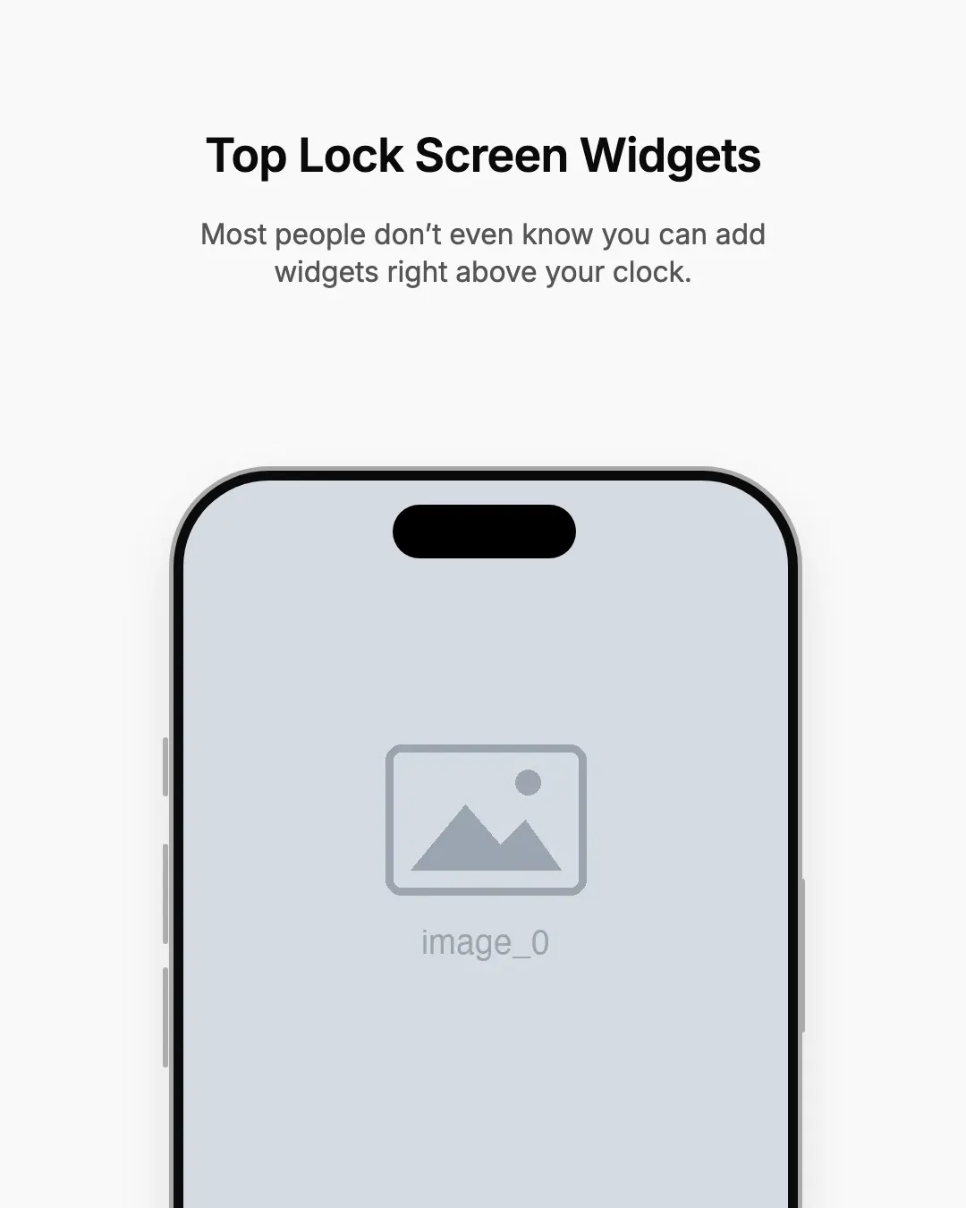 Caption Over Big Phone Dark Screen carousel template preview