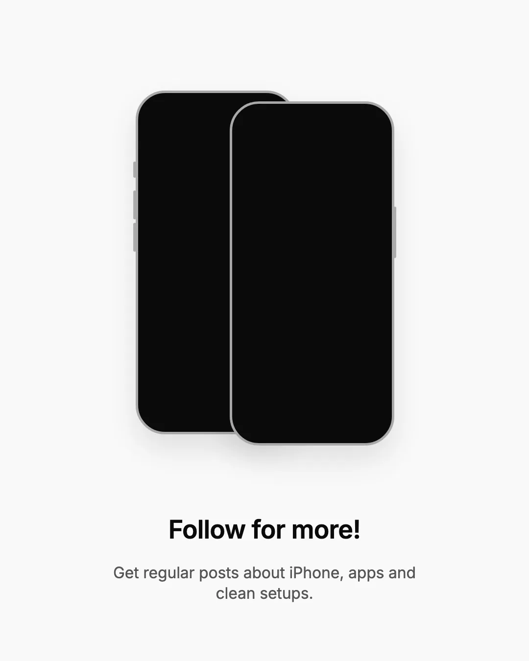 Twin Phones Follow Close carousel template preview