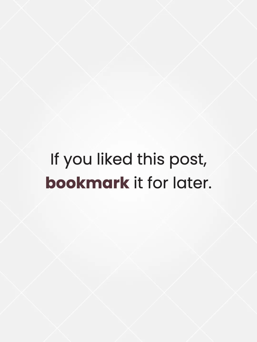 Centered Bookmark Close carousel template preview
