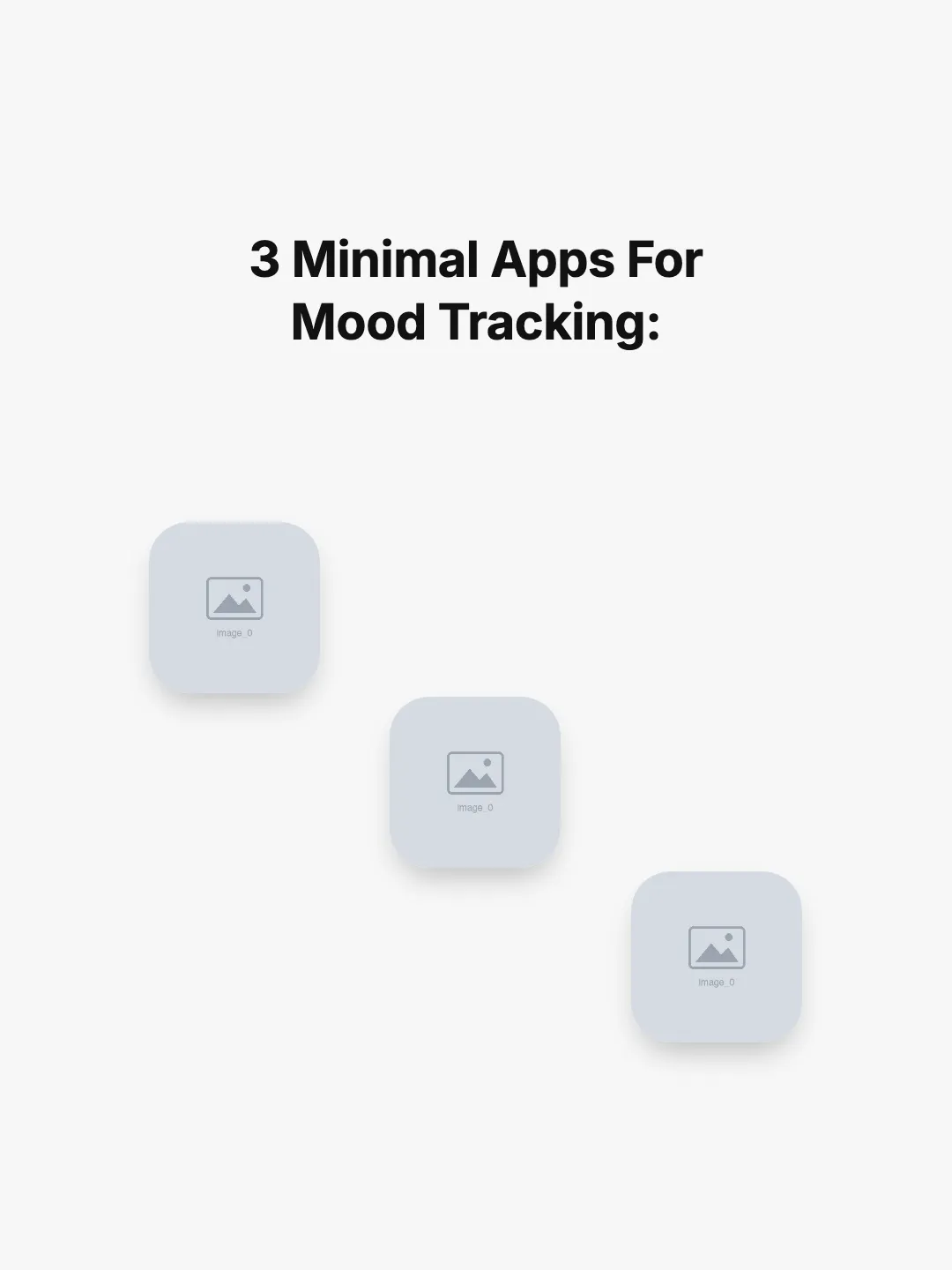 Diagonal Three-Icon Cover carousel template preview